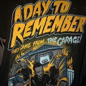 A day to remember vintage top